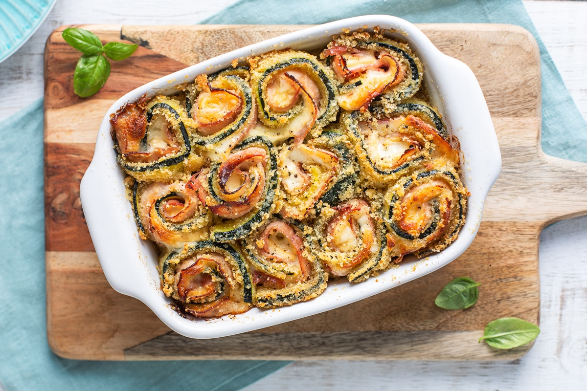 Ricetta Involtini Di Zucchine Al Forno Cucchiaio D Argento